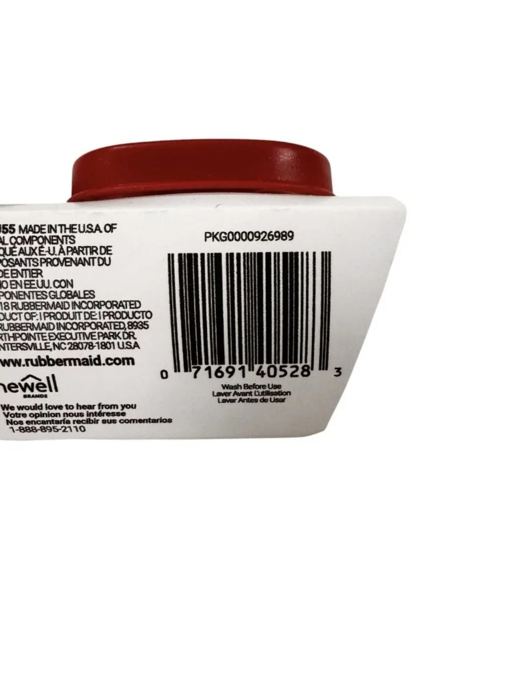2 Pack RUBBERMAID Easy Find Lids Food Storage Containers 0.5 Cup (4 oz) 118 ml
